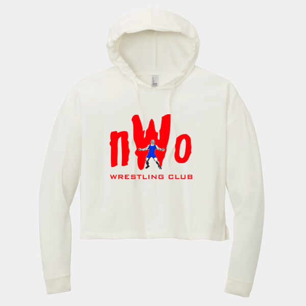 Ladies NWO Midi Long Sleeve Hoodie Thumbnail
