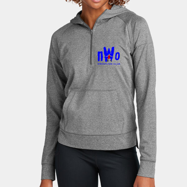 Ladies NWO 1/2 Zip Hoodie Thumbnail
