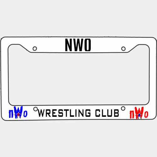 NWO License Plate Frame Thumbnail