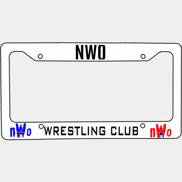 NWO License Plate Frame Thumbnail