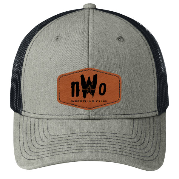 NWO Leather Patch Hat Thumbnail